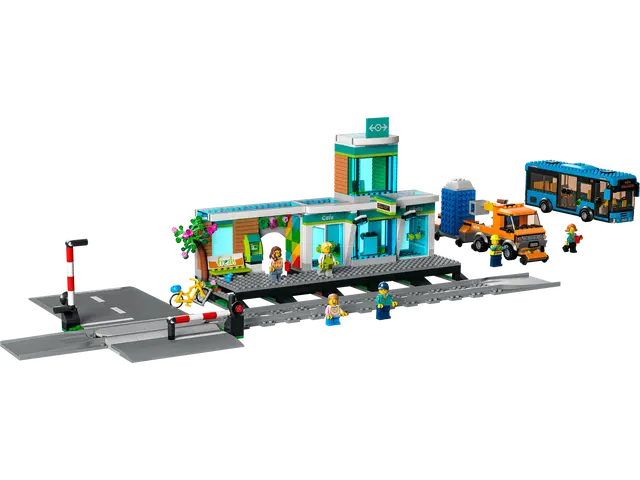 Lego City Train Station