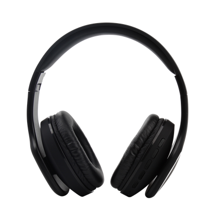 Volkano Phonic Series Bluetooth full size headphones – black