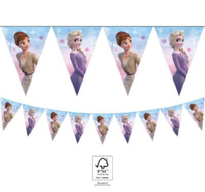 Bunting Frozen Paper 2.3 m