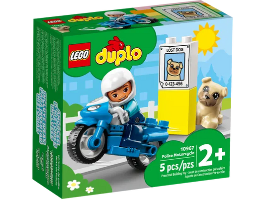 Lego Duplo Police Motorcycle