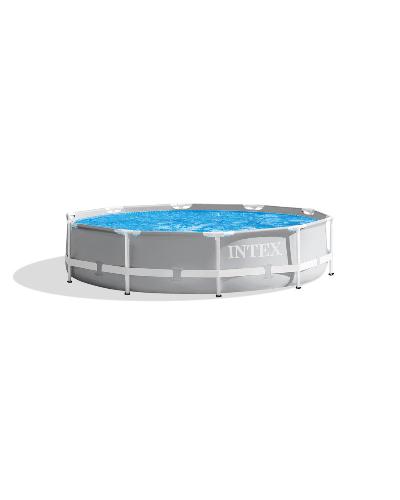 Intex 305cm X 76cm Metal-frame Pool (w/pump)