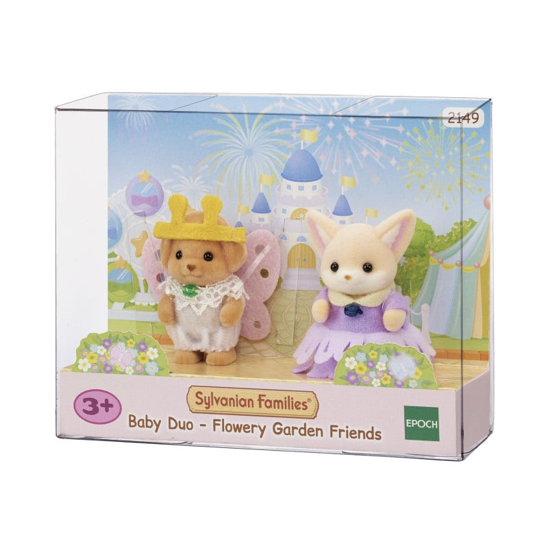 Sylvanian  Baby Duo Flowery Garden Friends