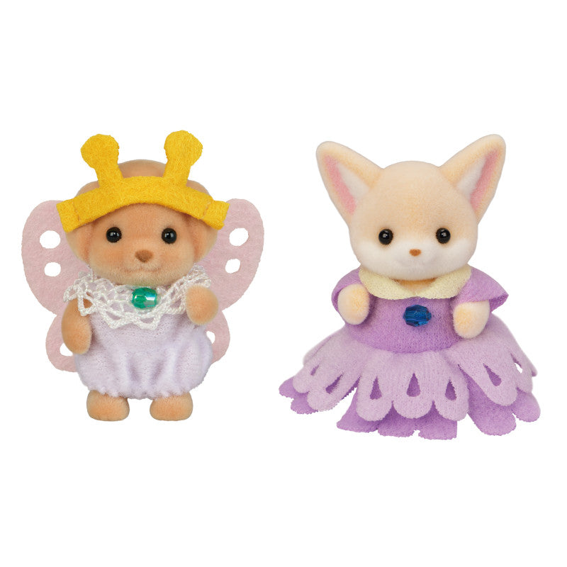 Sylvanian  Baby Duo Flowery Garden Friends