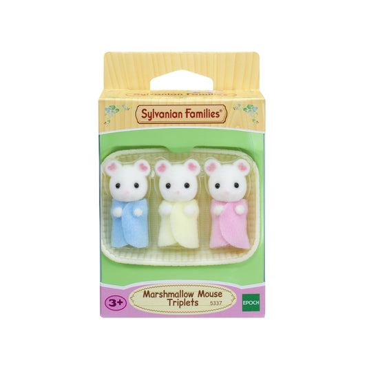 Sylvanian Marshmallow Mouse Triplets