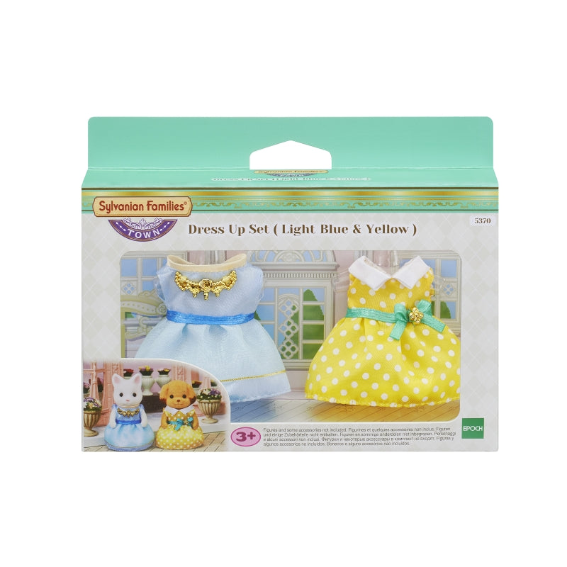 Sylvanian  Dress Up Set (Light Blue & Yellow)