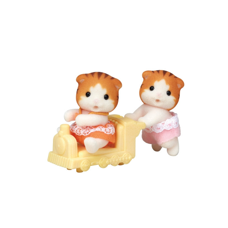 Sylvanian Maple Cat Twins 2021 Version