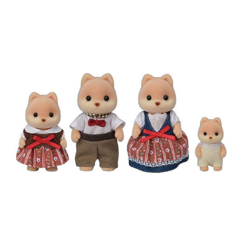 Sylvanian Caramel Dog Family 2020