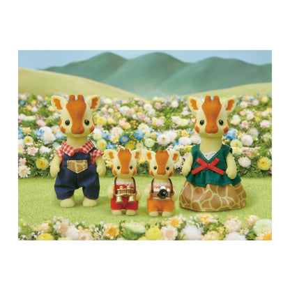 Sylvanian high branch giraffe family