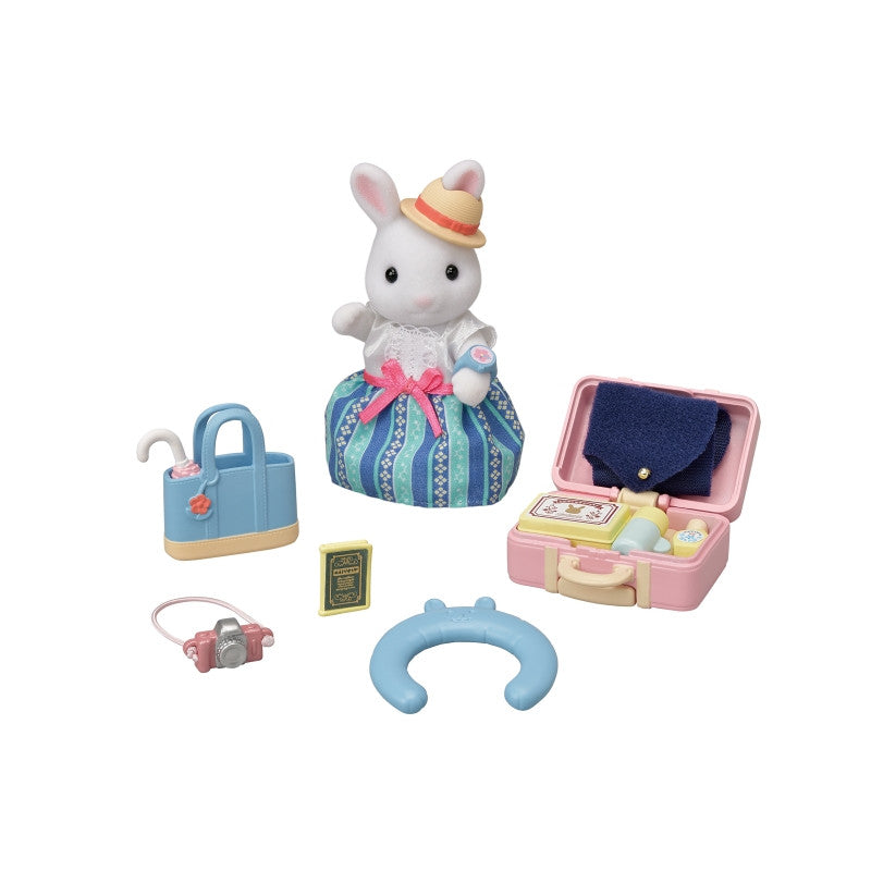 Sylvanian Weekend Travel Set - Snow Rabbit 2022