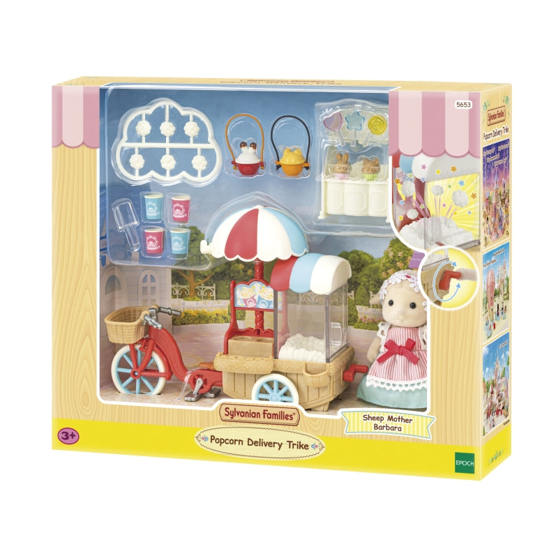 Sylvanian Popcorn Delivery Trike