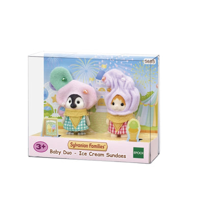 Sylvanian Baby Duo - Ice Cream Sundae