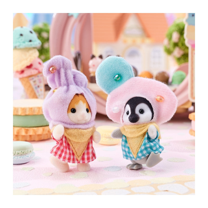 Sylvanian Baby Duo - Ice Cream Sundae