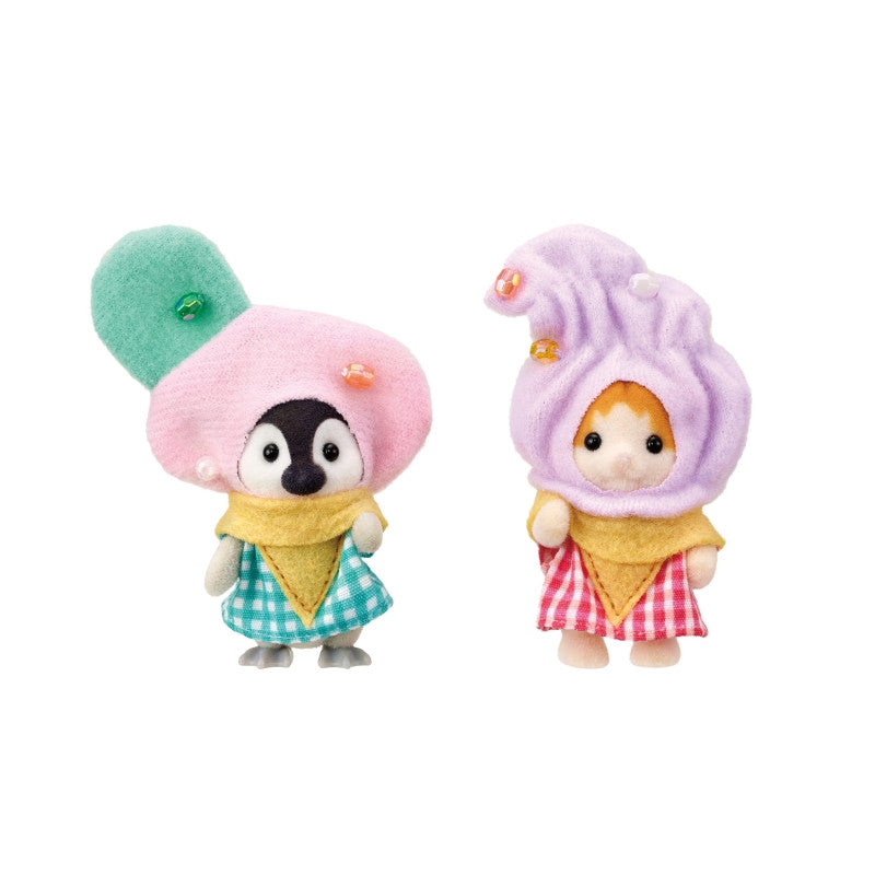 Sylvanian Baby Duo - Ice Cream Sundae