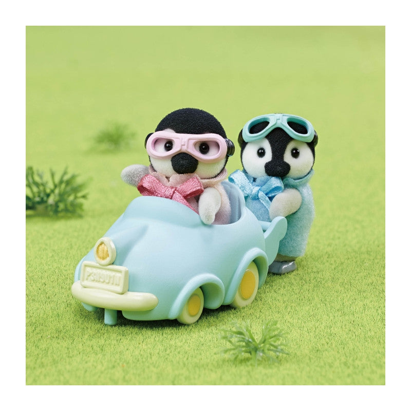 Sylvanian  Penguin Babies Ride n Play