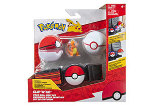 Pokemon Clip N Go Poke Ball Belt Set (Colour or Charater May Vary) - Blind Box