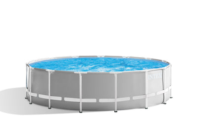 Intex 4.57m X 1.22m Prism Frame Premium Pool Set