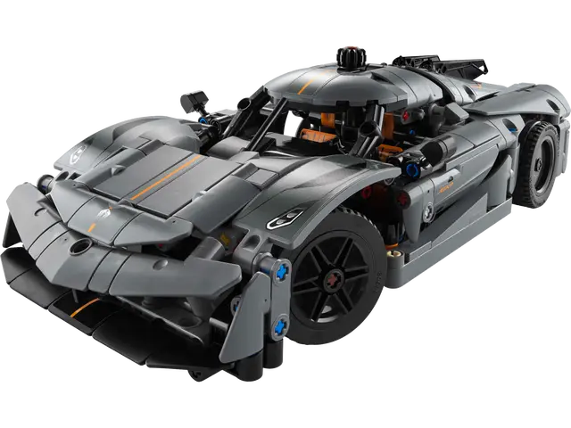 Lego Technic Koenigsegg Jesko Absolut Grey hypercar