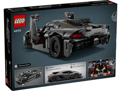 Lego Technic Koenigsegg Jesko Absolut Grey hypercar