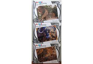 500pcs Wildlife Puzzle (Colour or Charater May Vary) - Blind Box- Adult