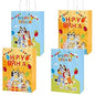 Party Paper  bags  themed 10 pack