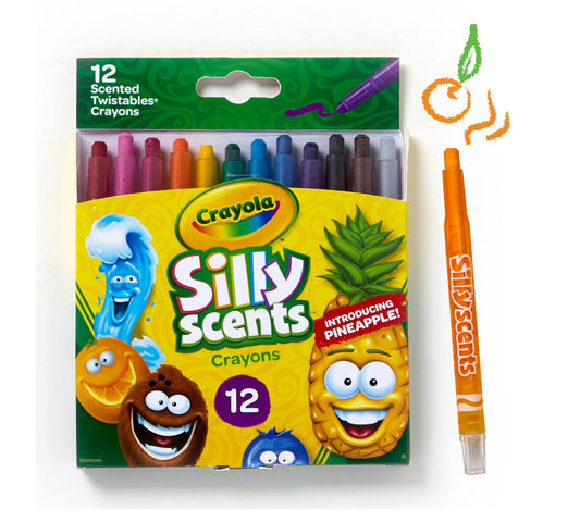 Crayola Silly Scents 12 Ct Twistable Crayons