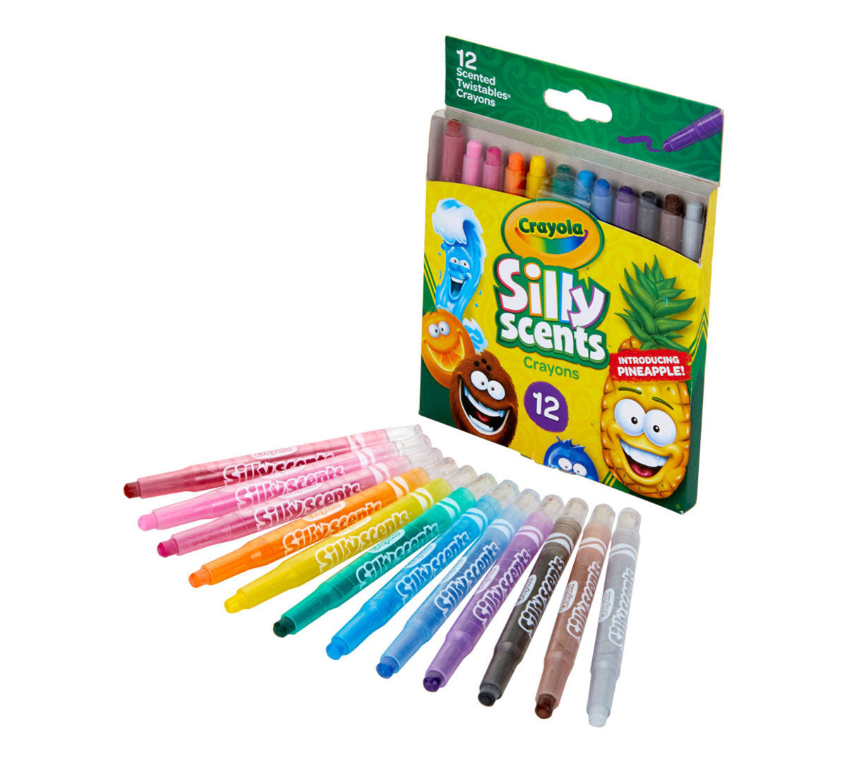 Crayola Silly Scents 12 Ct Twistable Crayons