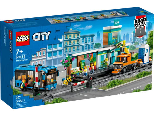 Lego City  Train Station