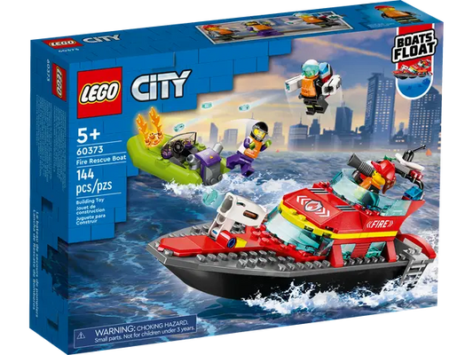 Lego City  Fire Rescue Boat