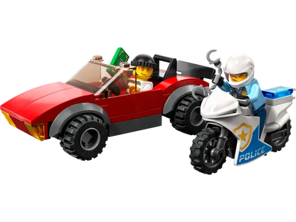 Lego City Police Bike Car Chase