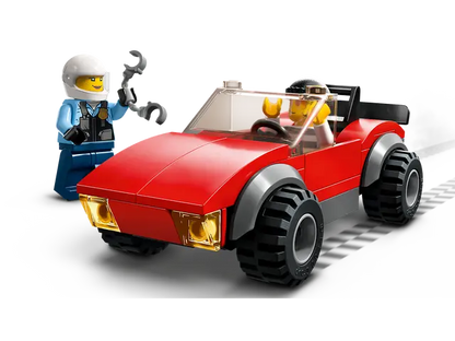 Lego City Police Bike Car Chase