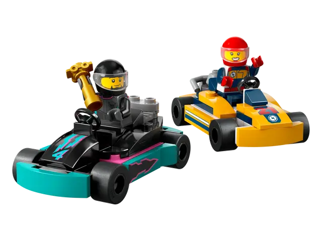 Lego City Go-Karts and Race Drivers