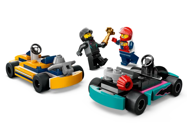 Lego City Go-Karts and Race Drivers