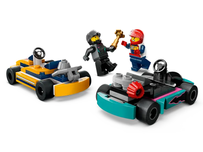 Lego City Go-Karts and Race Drivers