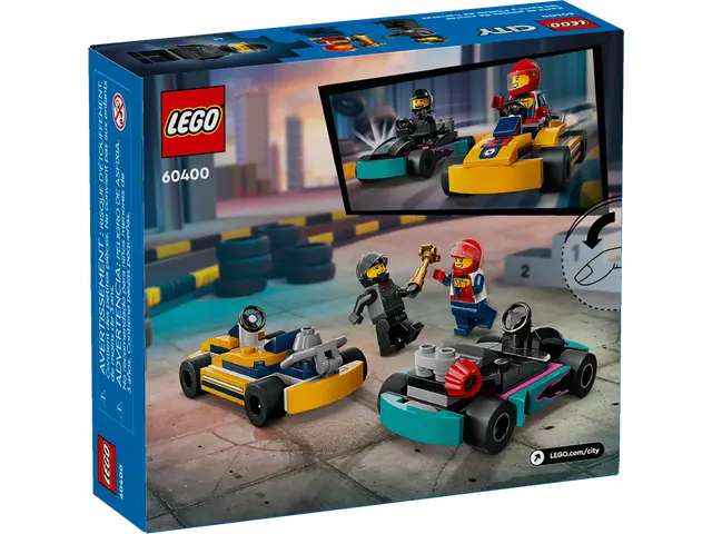 Lego City Go-Karts and Race Drivers