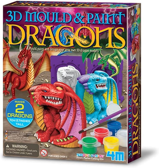 4M 3D Mould & Paint Dragon Kit