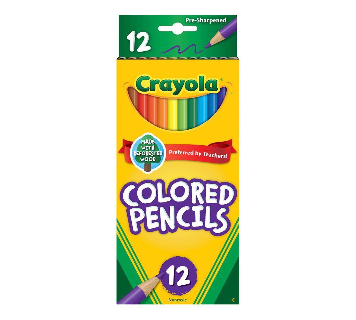 Crayola 12 Coloured Pencils