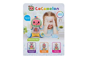 Cocomelon Jj Peek A Boo Feature Plush