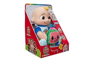 Cocomelon Jj Peek A Boo Feature Plush