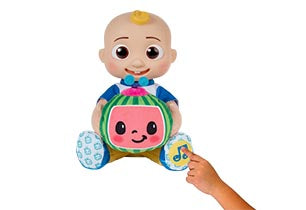 Cocomelon Jj Peek A Boo Feature Plush