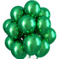 Balloons 5 inches Latex chrome metallic 100pcs