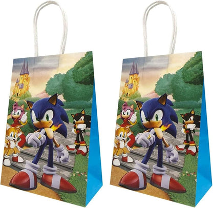 Party Paper  bags  themed 10 pack