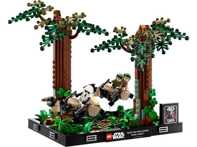 Lego Star Wars Endor™ Speeder Chase Diorama