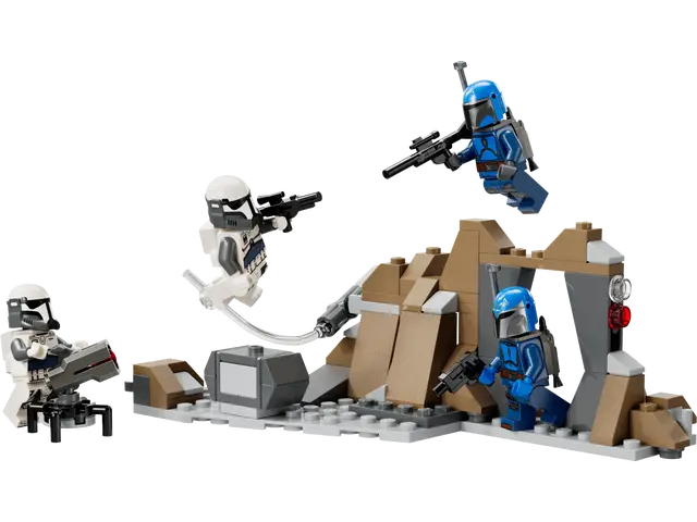 Lego Star Wars Ambush On Mandalore™ Battle.. V30