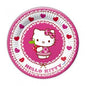 Hello Kitty Hearts Plates