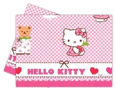 Hello Kitty Hearts Tablecloth