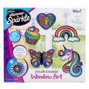 Cra-z-Art Shimmer & Sparkle Color Change Window Art