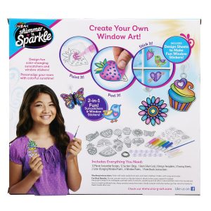 Cra-z-Art Shimmer & Sparkle Color Change Window Art