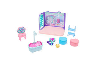 Gabby's Dollhouse - Deluxe Room - Mercat's Primp & Pamper Bathroom