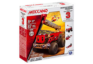 Meccano 3 Model Set Rescue Force