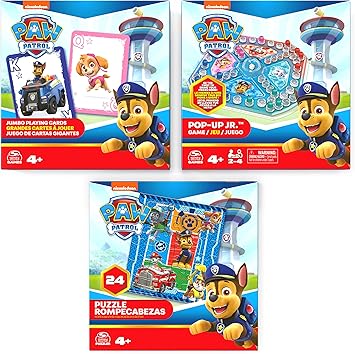 Paw Patrol 3pk Bundle Game